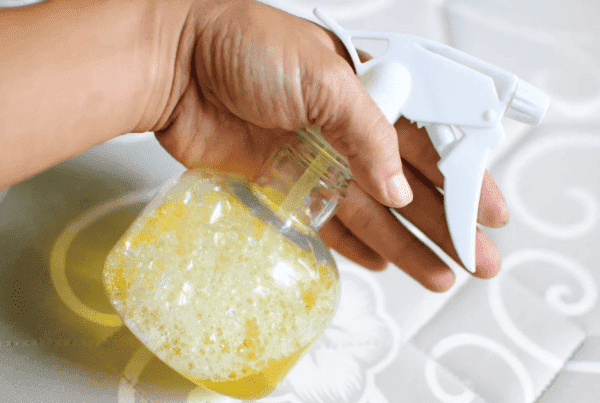 Gels détergents pour nettoyer les taches