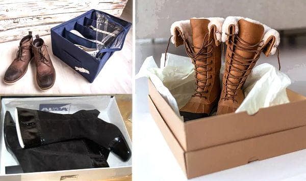 Ranger les chaussures en daim