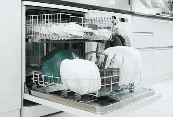 Les assiettes au lave-vaisselle