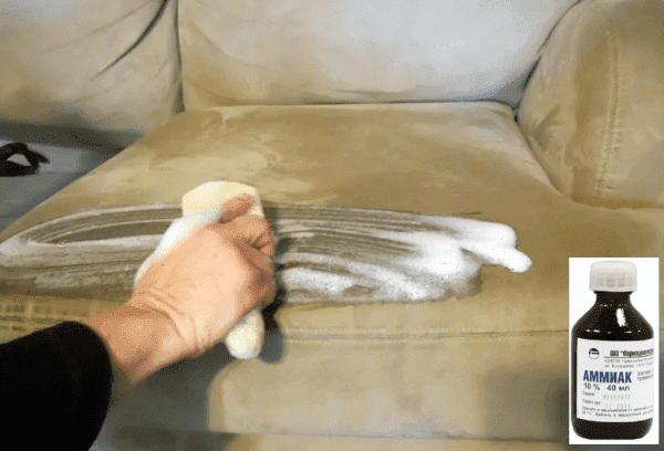 Une solution d'ammoniaque