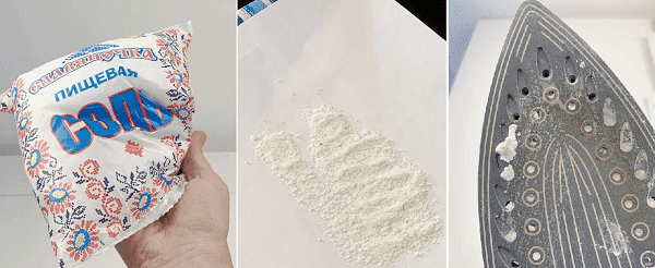 Sel de nettoyage pour fer