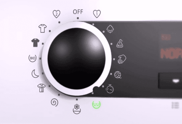 Modes sur la machine à laver