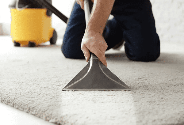 Nettoyage de tapis avec extracteur