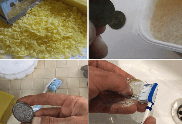 Nettoyer les pièces avec du savon