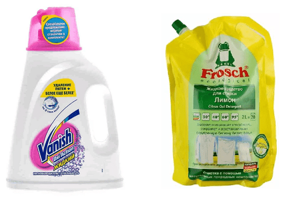 Détergents pour oreillers