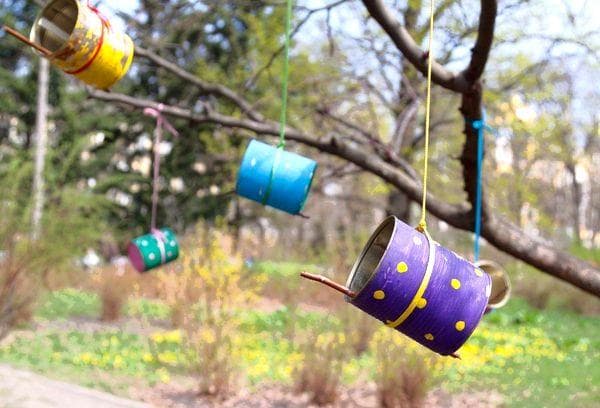 Répulsifs pour oiseaux fabriqués à partir de bocaux