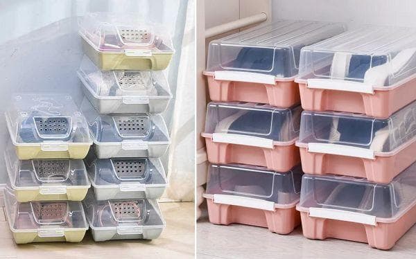 Boîtes et conteneurs en plastique