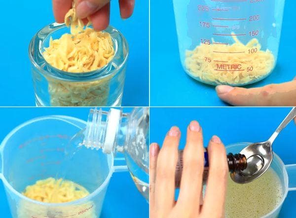 Bulles de savon de savon à lessive