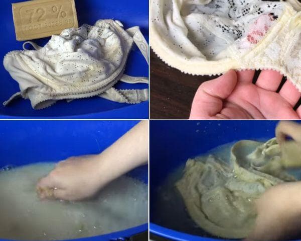 Savon à lessive pour blanchir