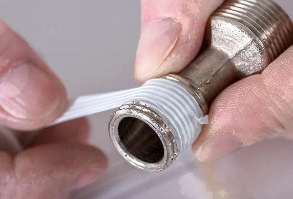 Application du ruban fumé