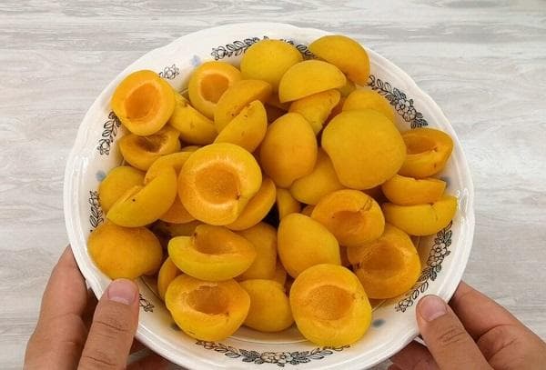 Abricots sans noyau