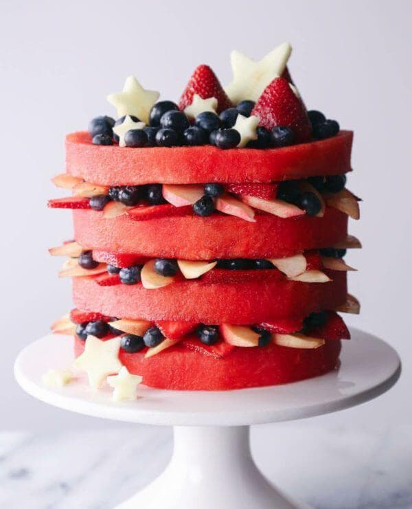 Gâteau à la pastèque 2