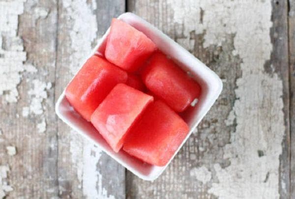 Glaçons à la pastèque
