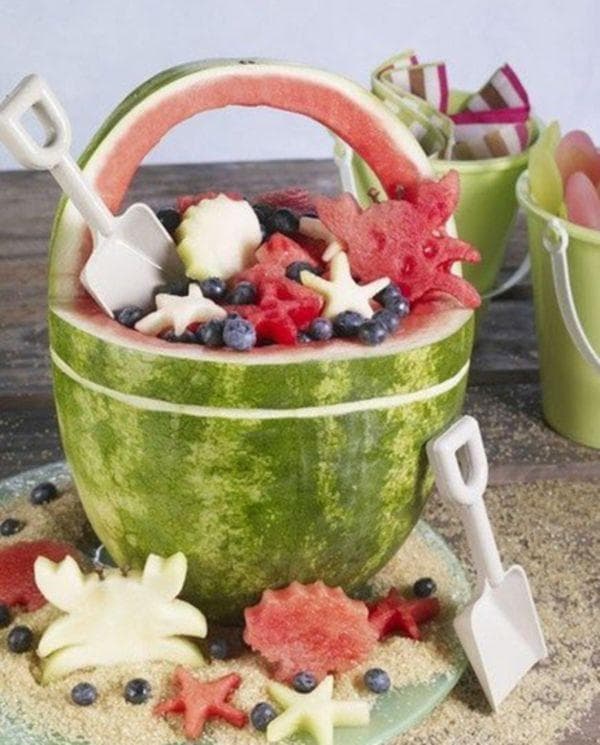 L'écorce de pastèque comme œuvre d'art