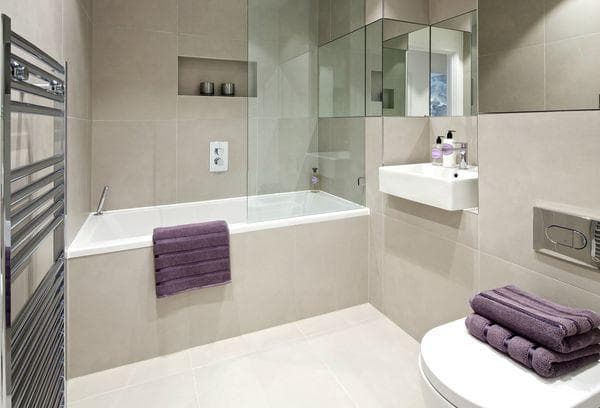 Bain dans l'appartement