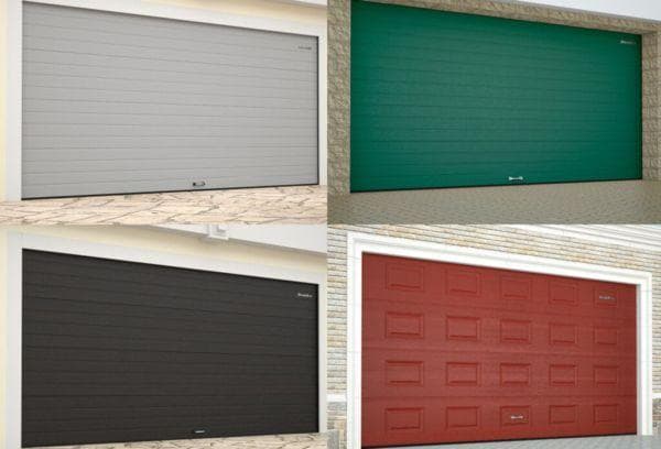 Portes de garage sectionnelles