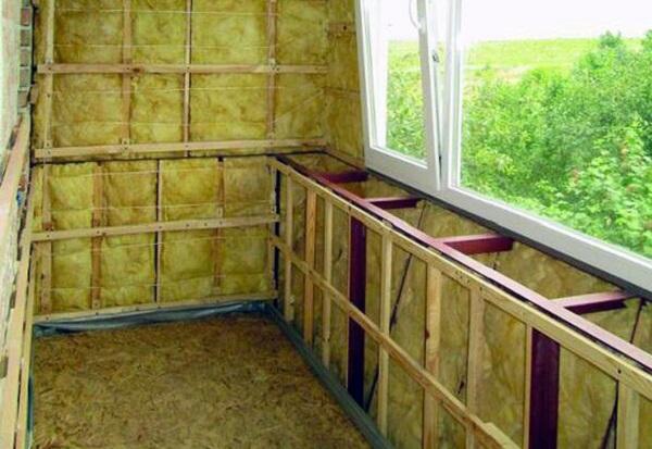 Isolation thermique avec de la laine minérale