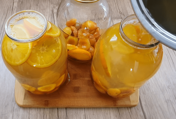 Compote d'abricots