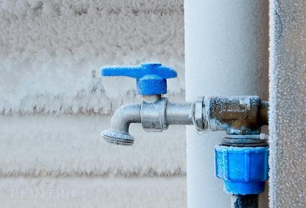 Grue dans la rue en hiver