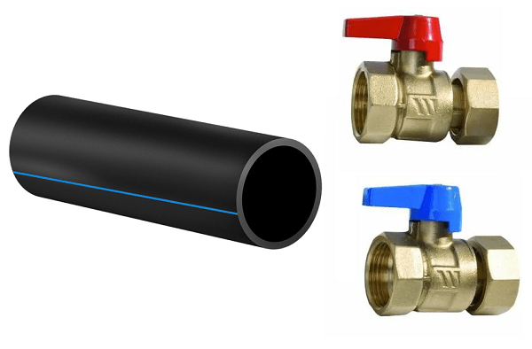 Robinets à tournant sphérique et tuyau