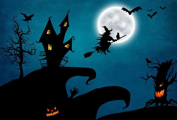 Fabuleuse pleine lune d'Halloween