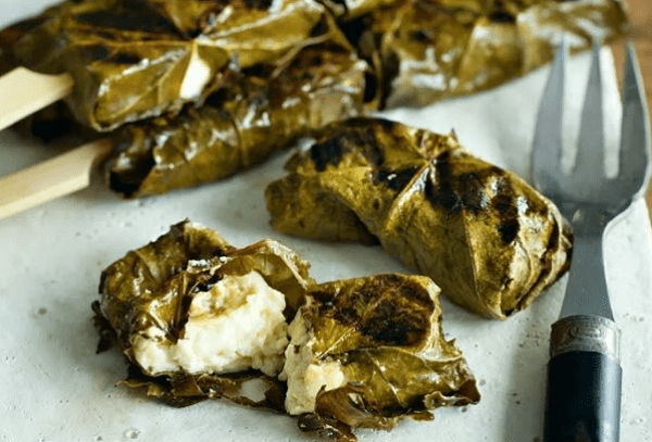 Dolma au fromage avec suluguni