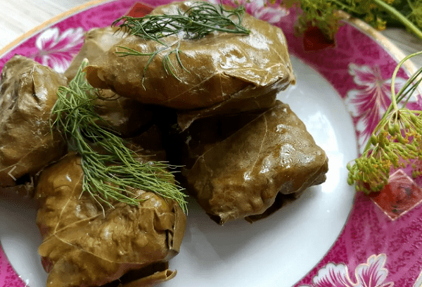 Dolma de carême aux pois chiches