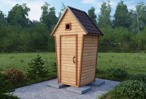 Toilettes à la campagne