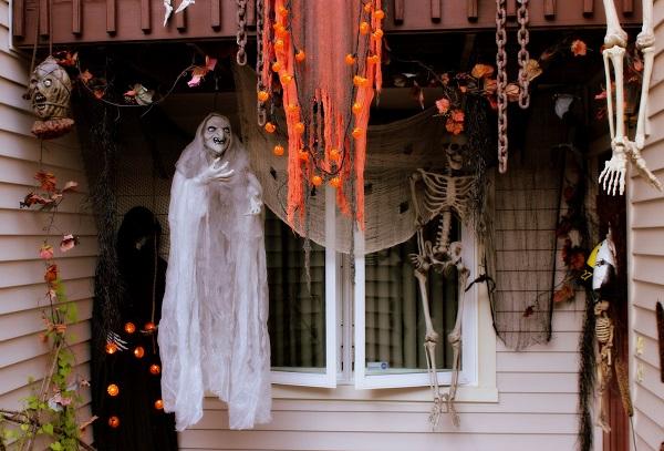 Décoration de la maison pour Halloween