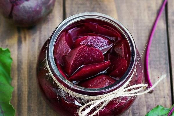 Betteraves marinées