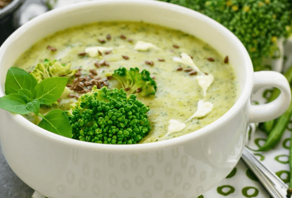 Soupe aux brocolis