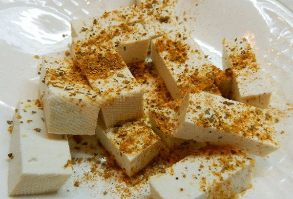 Tofu aux épices