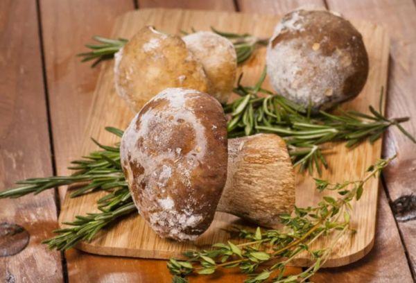 Champignons surgelés