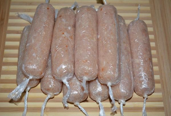 Saucisses maison