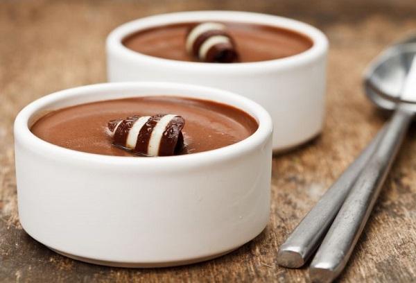 Mousse de tofu au chocolat