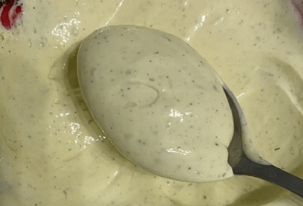 Salade avec assaisonnement Knorr