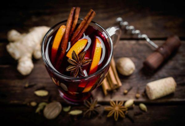 Vin chaud aux agrumes