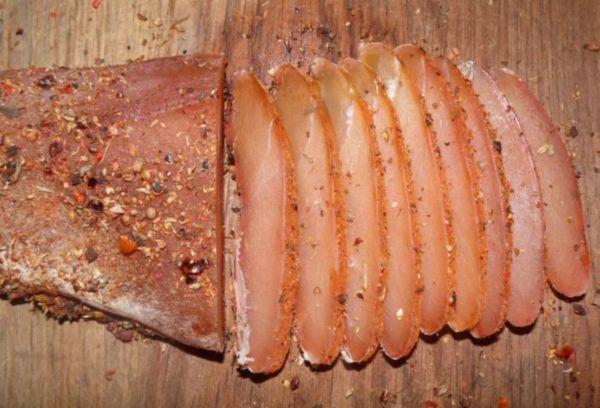 Basturma et filet de poulet