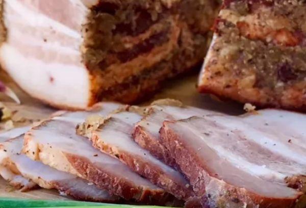 Undercherevok de porc fumé