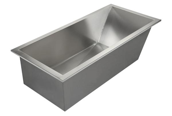 Baignoire en acier inoxydable