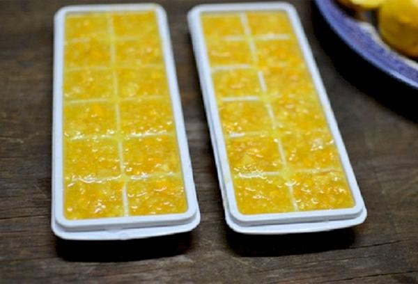 Citron écrasé surgelé