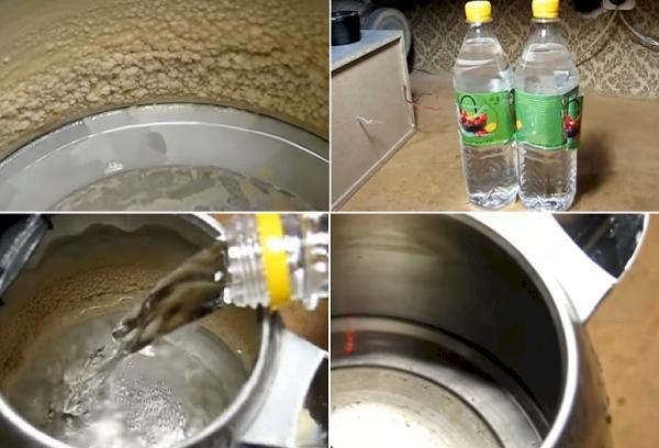 Détartrage au vinaigre