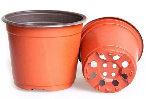 Pot de fleur avec trous