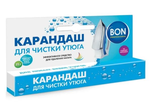 Crayon pour nettoyer la semelle du fer