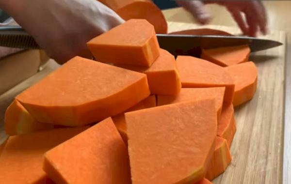 Tranches de citrouille