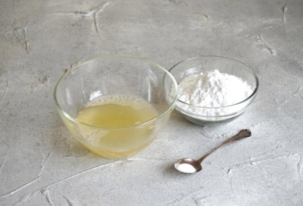 Ingrédients des meringues