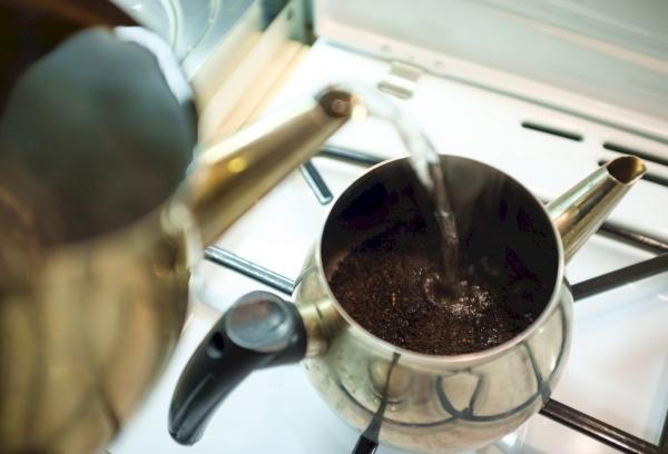 Préparation du thé