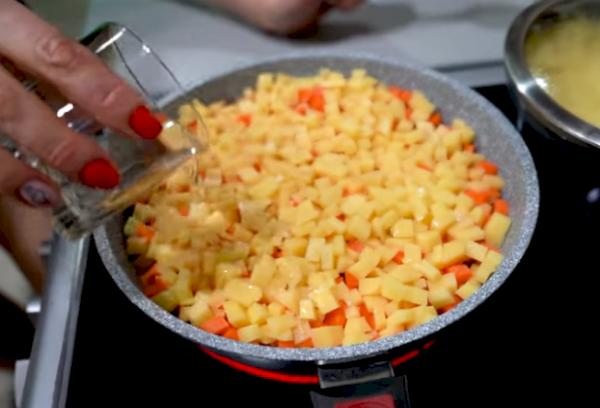 Vinaigrette rapide étape 1