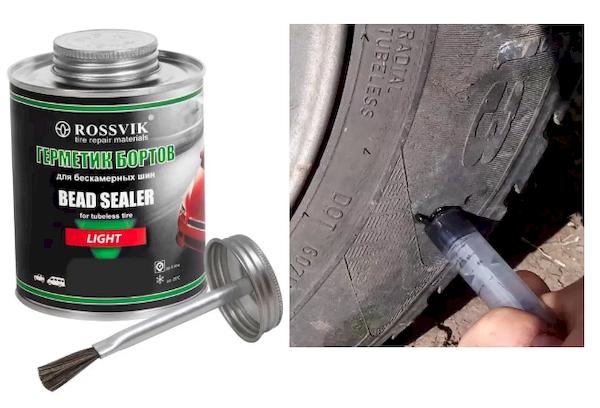 Scellant de talon pour pneus tubeless