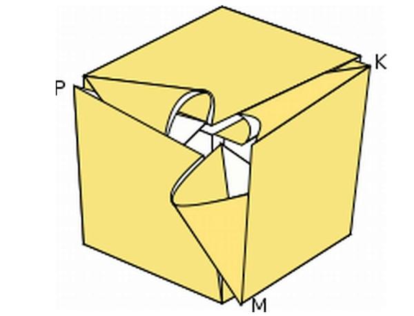Cubes origami 10